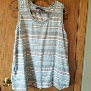 2x Isaac Mizrahi Live Striped Tank